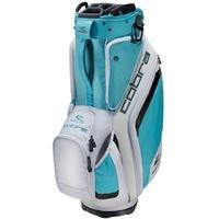 cobra bio ladies cart golf bag aqua splashwhite