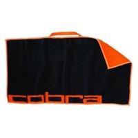 Cobra Players Golf Towel Black/Vibrant Orange