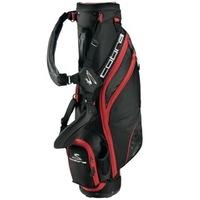 Cobra Excell Lightweight Pencil Golf Bag Black/Barbados Red