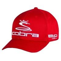 Cobra Pro Tour Flexfit Golf Cap Barbados Red