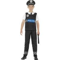 cop boys fancy dress policeman officer uniform occupation kids childre ...