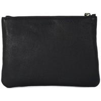 coccinelle pochette black womens pouch in multicolour