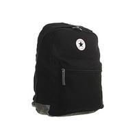 Converse Horizontal Zip Back Pack BLACK CHARCOAL CANVAS