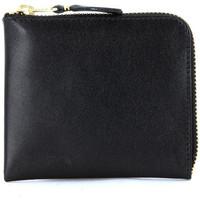 Comme Des Garcons Comme Des Garçons black leather wallet women\'s Purse wallet in black