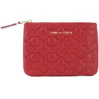 Comme Des Garcons Pochette Comme des Garcons wallet in red printed leather women\'s Purse wallet in red