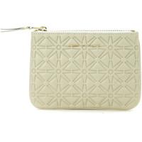 Comme Des Garcons Pochette Comme des Garcons wallet in white printed leather women\'s Purse wallet in white