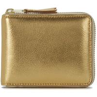 Comme Des Garcons Comme Des Garçons golden leather wallet women\'s Purse wallet in gold