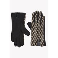 Contrast Tweed Gloves