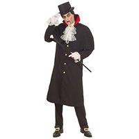 Count Dracula Costume Large For Halloween Vampire Fancy Dress