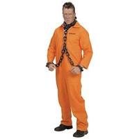 county jail inmate costume medium for prisoner convict jail fancy dres ...