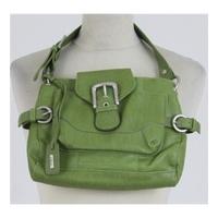 Colorado small green leather look handbag