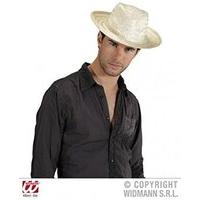 Cowboy Straw - White Cowboy Wild West Hats Caps & Headwear For Fancy Dress