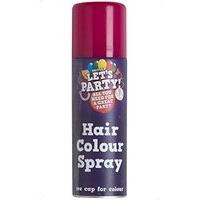 coloured hairspray pink