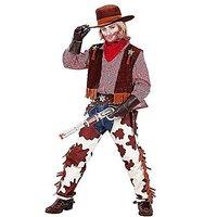 Cowboy Costume (140cm) (vest Chaps Bandana Hat)