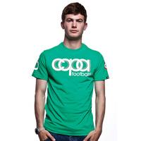 COPA Centre Circle T-Shirt // Green 100% cotton