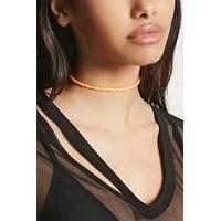 colorful cord choker