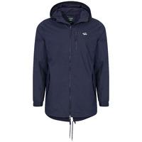 Condamine Parka Jacket in Navy  Le Shark