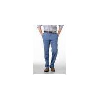 Cotton chinos, royal blue, size 34 Francesco Botti