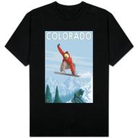 Colorado; Snowboarder Jumping