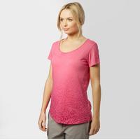 Columbia Women\'s Ocean Fade Short Sleeve T-Shirt - Pink, Pink