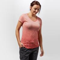 columbia womens ocean face short sleeve t shirt coral coral