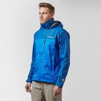 columbia mens pouring adventure waterproof jacket royal blue royal blu ...