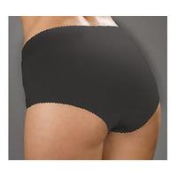 cotton full briefs 3 pair pack black size large cotton