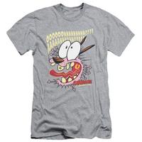 courage the cowardly dog scaredy dog slim fit
