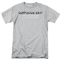 Confucius Say?Throw Dirt