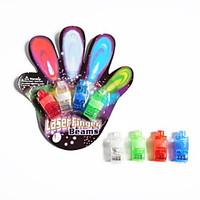 Colorful LED Laser Finger Light (4-Pack)