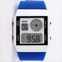 Couple\'s Fashion Watch Digital Watch Quartz Digital Alloy Band Black White Blue Red Green