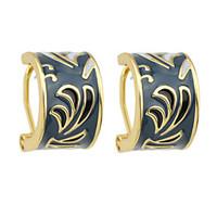 Colorful Enamel Small Stud Earrings for Ladies