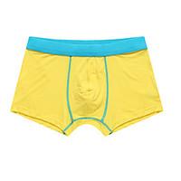 Color Block Boxers Underwear, Polyester Ice Silk