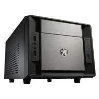 cooler master elite 120 advanced mini itx chassis with aluminum front  ...