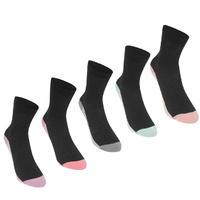 Cote De Moi Crew Socks Pack of 5 Ladies