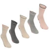 Cote De Moi Crew Socks Pack of 5 Ladies