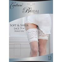 Couture Soft And Sheer Bridal Lace Top Hold Ups