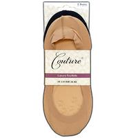 couture luxury footlets 2 pair pack