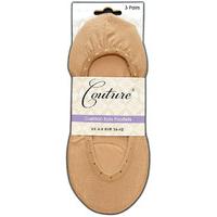 couture cushion sole footlets 3 pair pack