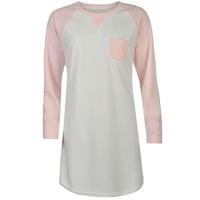 cote de moi raglan fleece night dress ladies