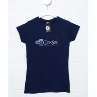 ConSec Weapon and Security Systems Womens T Shirt - Inspired By Scanners