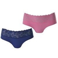 Cote De Moi Lace Waist Briefs 2 Packs