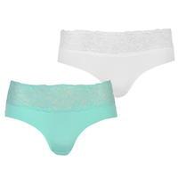 Cote De Moi Lace Waist Briefs 2 Packs