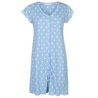 Cote De Moi Button Through Night Dress Ladies