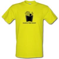 coupla fries short male t shirt