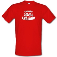 Come On England male t-shirt.