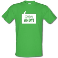 come on andy murray male t shirt