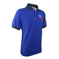 Contrast Polo Blue