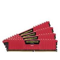 corsair vengeance lpx red 16gb 4x4gb ddr4 pc4 24000 3000mhz dualquad c ...