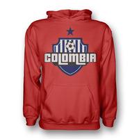 colombia country logo hoody red kids